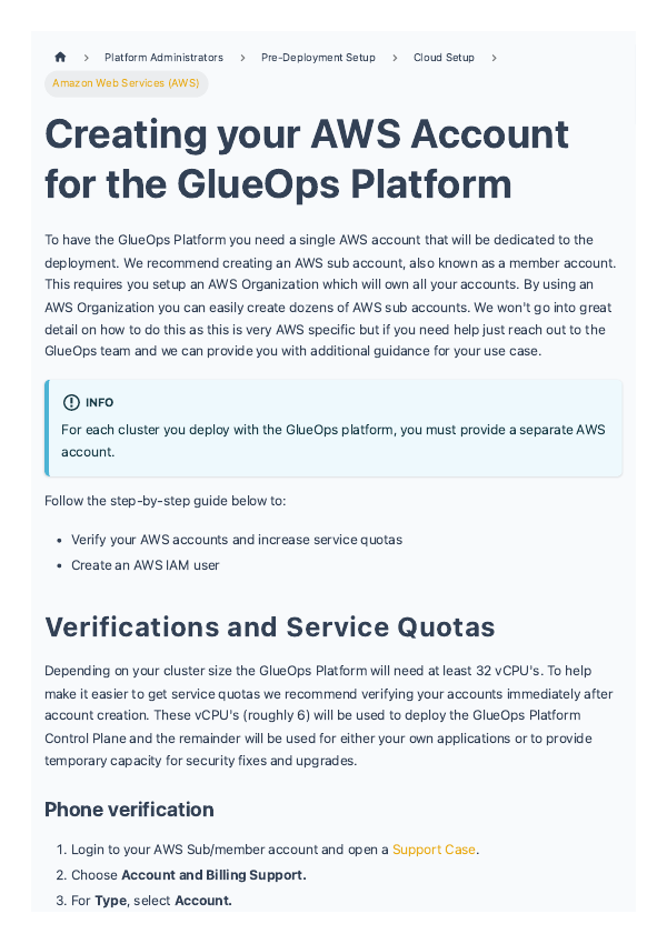 AWS Cloud Setup Guide